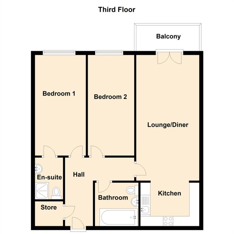 Property floor plan