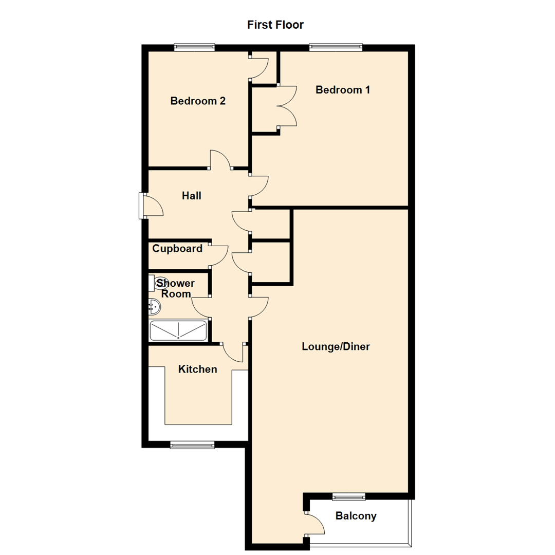 Property floor plan